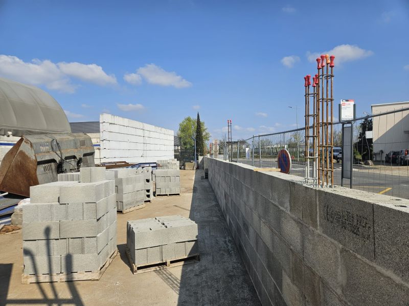 Chantier de rénovation et reprises en sous-œuvre par MAVIS à Meyzieu (région lyonnaise)